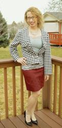 The Gingham Jacket 1: (Dressy)