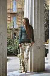 Floral Palazzo Pants