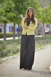 Yellow blouse