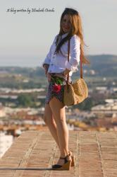 Vestido floral. 