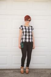 Cute Outfit of the Day: How to Edge Up Your Gingham