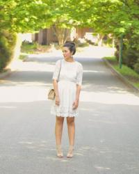 Floral Crochet Dress