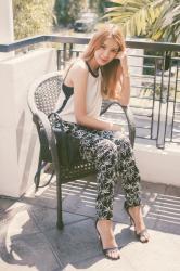 (Mango top, pants, bag, shoes) Hype this look on Lookbook...