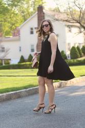 Little Black Trapeze Dress