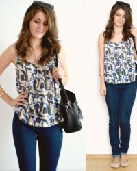 Bright Spring Patterns | What I Wore