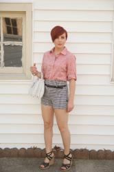 Cute Outfit of the Day: Gingham and Floral