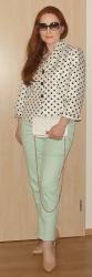 White Polka Dot Jacket