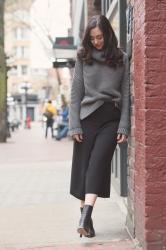 (Outfit Diary) Classic culottes