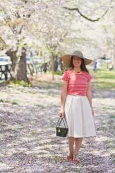 White pleats in Wooster Square