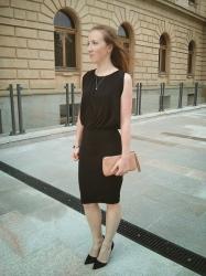 Theatre outfit: Little black dress