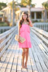 Neon Pink Ruffles...