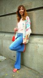 Tassel kimono 