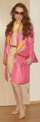 DIY Pink Coat and Yellow Dress