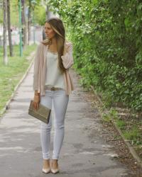 Romantic pastel look