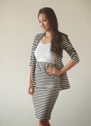 Workwear Wednesday: The Striped Two-Piece