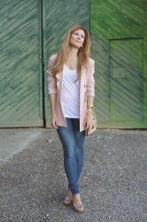 PINK BLAZER & SPECIAL SANDALS