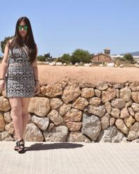 Black and white ethnic combo