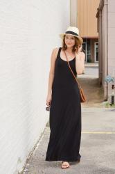 Simple Maxi Dress + Memorial Day Sales