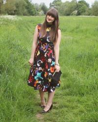 OOTD: Floral Midi Dress
