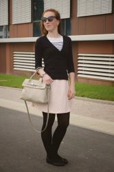 Light pink bubble skirt