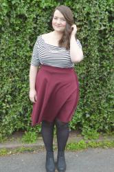 Outfit post - Bardot stripes