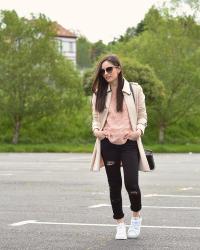 ...Trench & Sneakers...