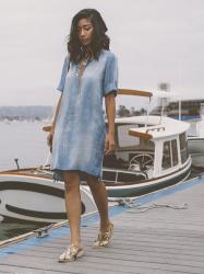 Chambray Dress