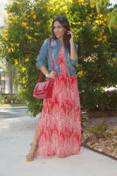 Red, White, & Blue:: Maxi Dress