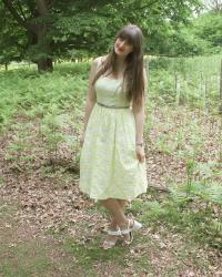 OOTD: Yellow sun dress