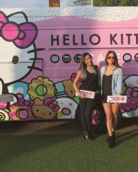 Hello Kitty Cafe Truck at the Irvine Spectrum Center on 5/23