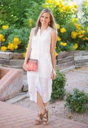 white dress season + trying to set positive examples