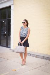 Black Gingham & Ruffles