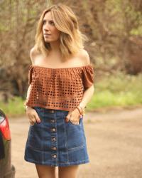70’S SKIRT | COUNTRYSIDE ESCAPE