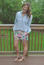 Floral Shorts