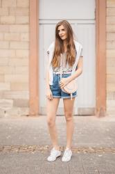 Denim Shorts and my Chloé Marcie