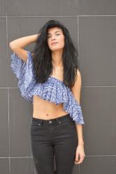 Ruffle Crop Top