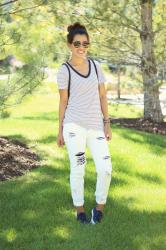 Spring Whites w/ LuLu*s: Look 1