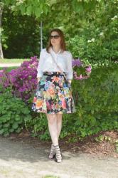 Me-Made-Outfit 03. Juni 2015 - Blumen über Blumen  Me-Made-Outfit June 3, 2015 - Abundance of flowers