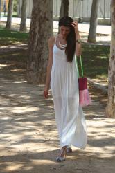 Maxi vestido blanco 