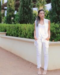 Simple All White Outfit