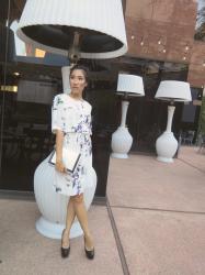 Topshop Floral Print Dress for a Spring Event