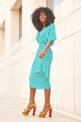 Printed Tunic Midi Dress