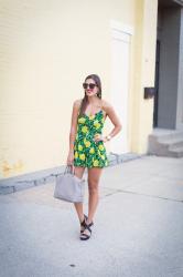 Lemon Romper