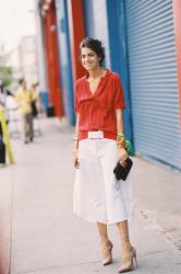 New York Fashion Week SS 2015....Leandra