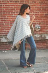 Cotton Fringed Cape