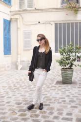 White Jeans – Elodie in Paris