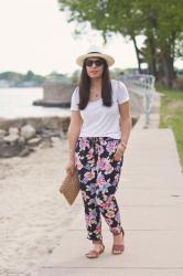 Floral pants