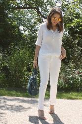 J'ai osé le total look blanc