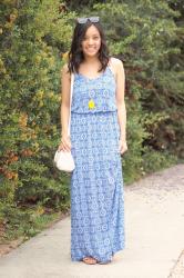 The Printed Maxi Dress That Got Me