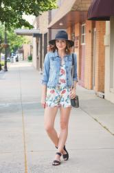 Floral Romper